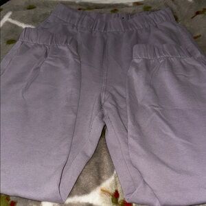 Hollister Purple Track Pants for Everyday Comfort